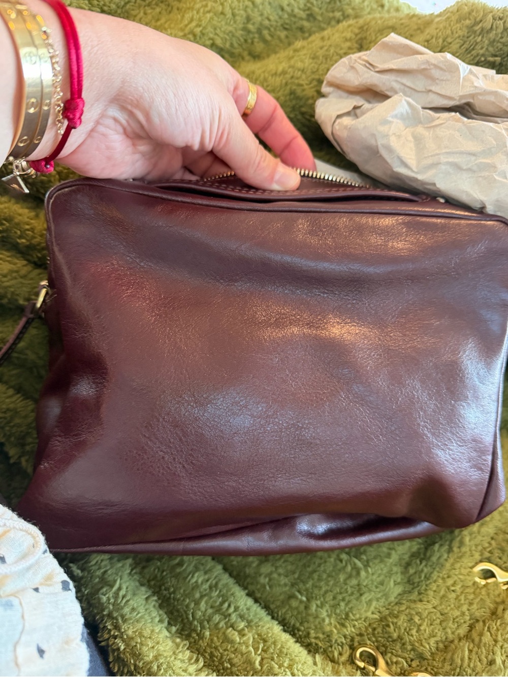 NEW. | Clare V. - Mirabel plum clutch - Picture 3 of 5